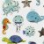 Klistermrken - havets djur
