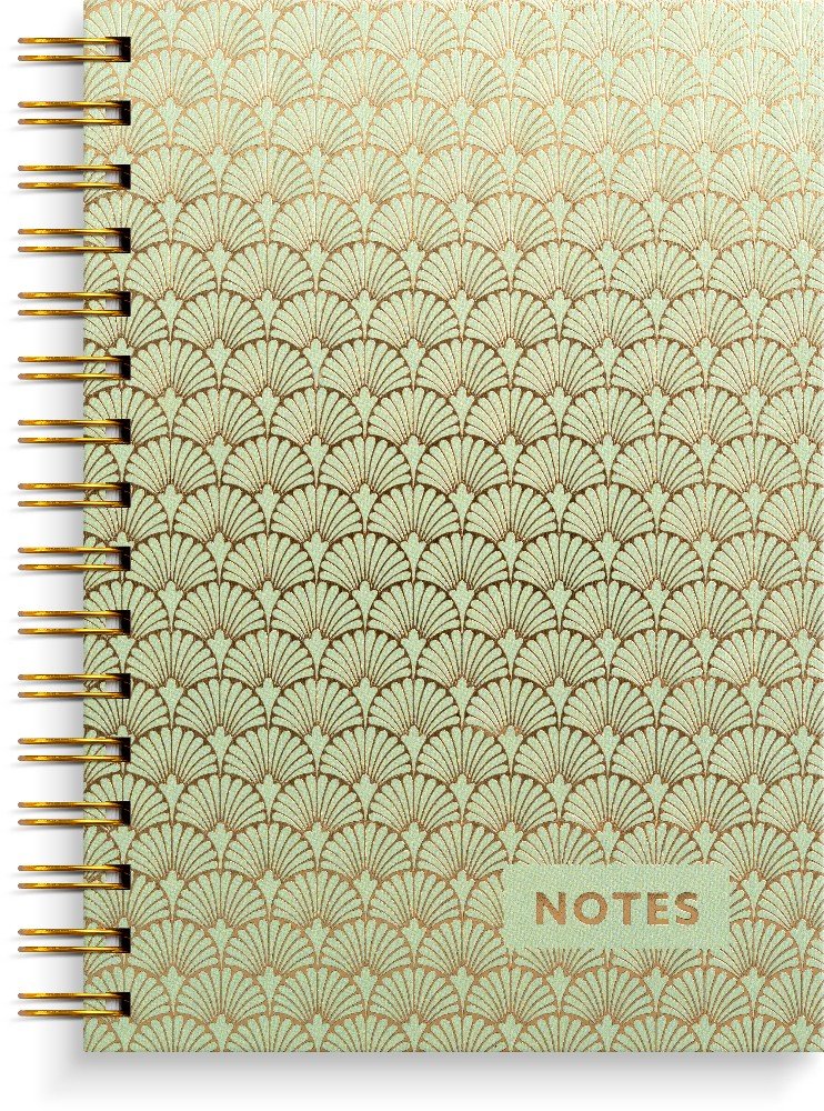 Notesbog Burde - A5 - Art Deco - Notesbøger, Kontorartikler