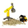 Kinetisk sand byggset 1100 g med formar, fordon och figurer - Kreativ lek
