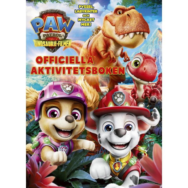 PAW Patrol Dinosaurfilm - Offisiell Aktivitetsbok PAW Patrol Dinosaurfilm - Offisiell Aktivitetsbok