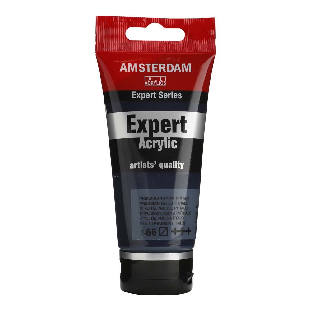 Amsterdam Acrylic Expert - 75 ml -Preussisk Blå (Phthalo) - Akrylfarver, Kunstnerfarver