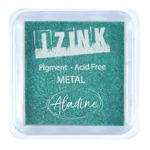 St�mpeldyna Pigment Metall 5,1x5,1x2,2 cm - Gr�n