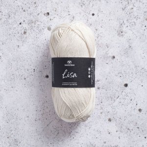 Lisa 50g Naturhvit Lisa 50g Naturhvit