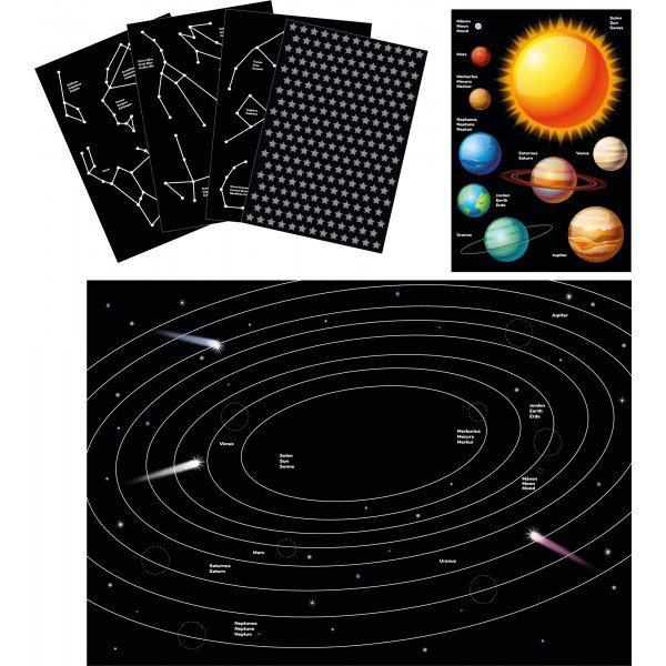 Pysselset Rymdstickers Pysselset Rymdstickers