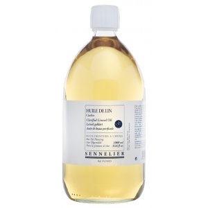 Oljemedium Sennelier 1 Liter - Clarified Linseed Oil