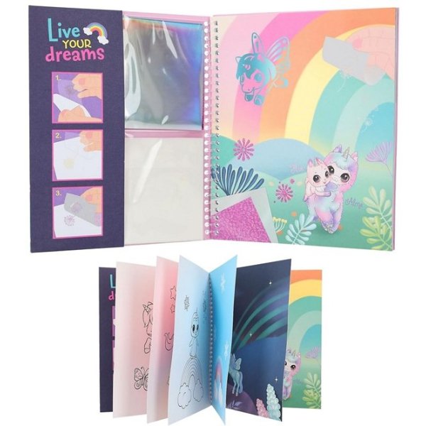 Ylvi Stick & Shine m�larbok