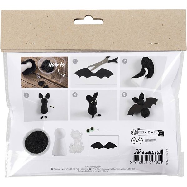 Mini DIY-sett Modellering av flaggermus Mini DIY-sett Modellering av flaggermus