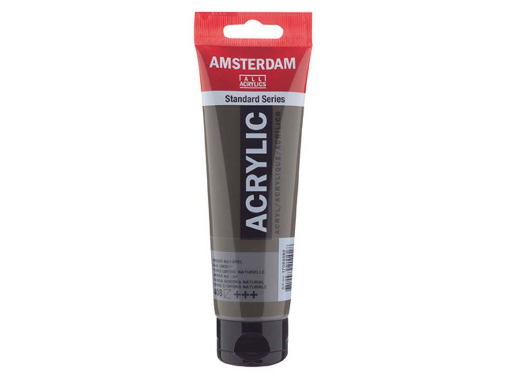 Amsterdam Akryl 120 ml - Raw Umber - Akrylfarver, Kunstnerfarver