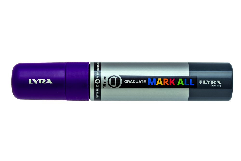 Mark All 15 mm Fiolett - Lyra Mark All, Markers, Penner, Penner, fargestifter og blekk