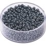 Bohemrocaille p�rlor 2,5 mm, 17 g, antracit
