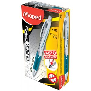 Stiftpenna - Maped - Automatisk mekanisk penna 0,7 mm bl