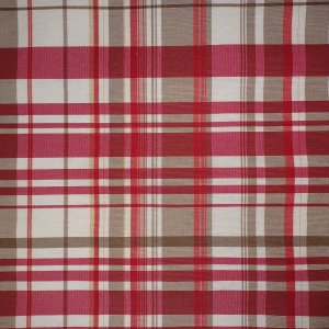 Vaxduk textil klassisk rutig r�d 140 cm