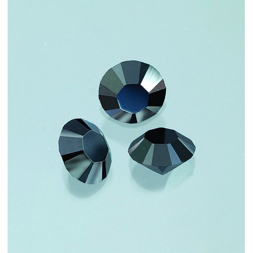 Ädelstenar Swarovski ø 4 mm - jet 20-pack - Swarowski-stenar, Stenar & ädelstenar, Pyssla