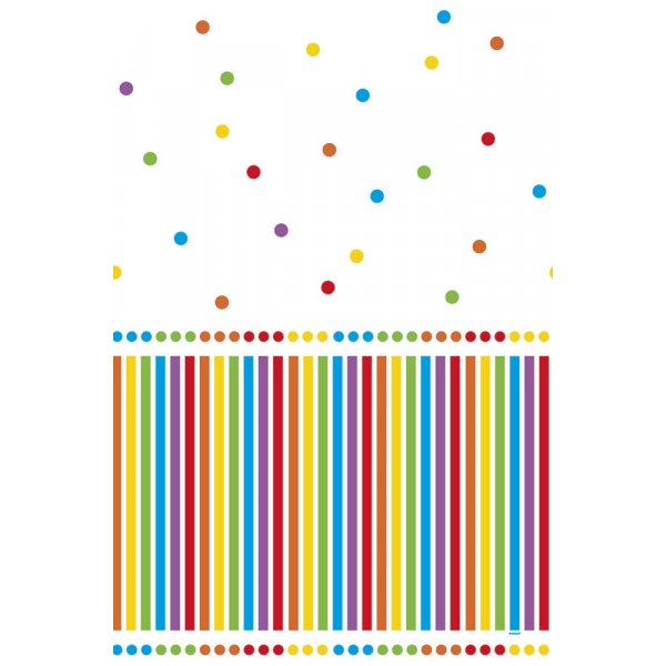 Bordsduk - Rainbow birthday