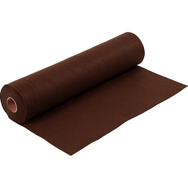 Hobbyfilt - brun - 5 m Hobbyfilt - brun - 5 m