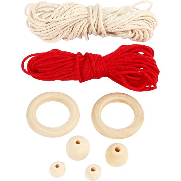 Mini DIY Kit - makramé nisse Mini DIY Kit - makramé nisse