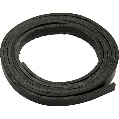 Lderband - svart - 2 m
