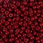 Rocaillepärlor 4 mm matt frozen Rödbrun 25 g Rocaillepärlor 4 mm matt frozen Rödbrun 25 g