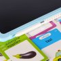 Engelsk ordforrådslæser med lyd og sletbar skriveblok 112 kort Blå - USB-opladning Engelsk ordforrådslæser med lyd og sletbar skriveblok 112 kort Blå - USB-opladning