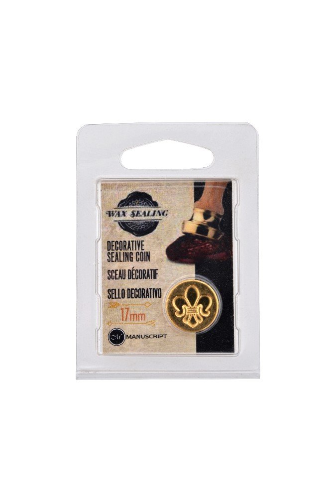 Mønter til stempelfrimærker FDL - 17 mm - Segl stempel, Stempler, Scrapbooking, Håndværk