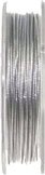 Silverf�rgad metalltr�d 5 m, diameter 0,5 mm