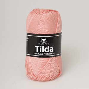 Svarta Fret Tilda garn 50g - Korall (537)