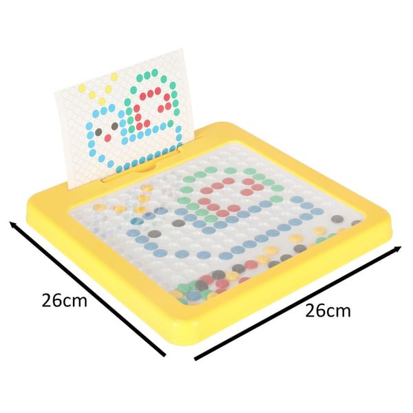 Magnetisk ritbräda Montessori 26 x 26 cm Gul Magnetisk ritbräda Montessori 26 x 26 cm Gul