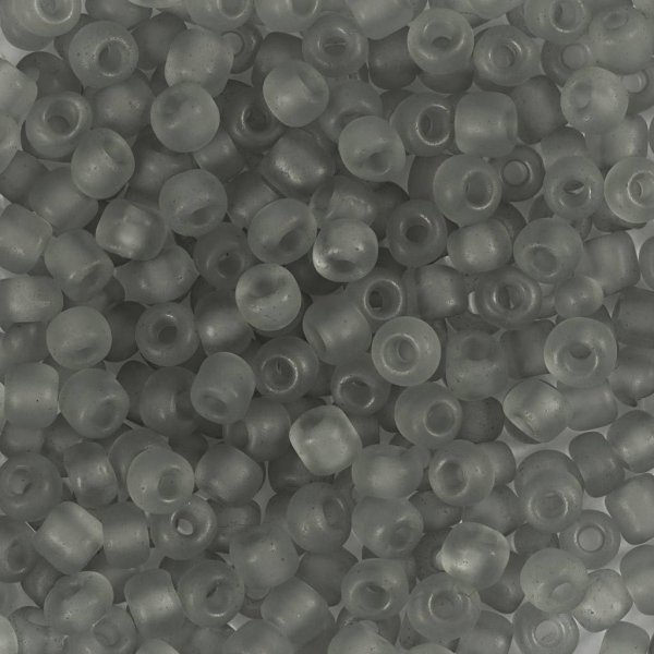 Rocaillepärlor 4 mm Grå 25 g Rocaillepärlor 4 mm Grå 25 g