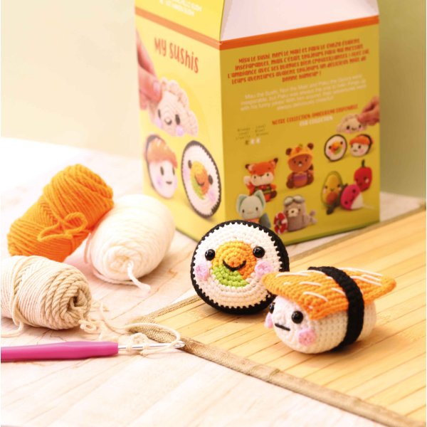 Amigurumi-kit - mina sushi Amigurumi-kit - mina sushi