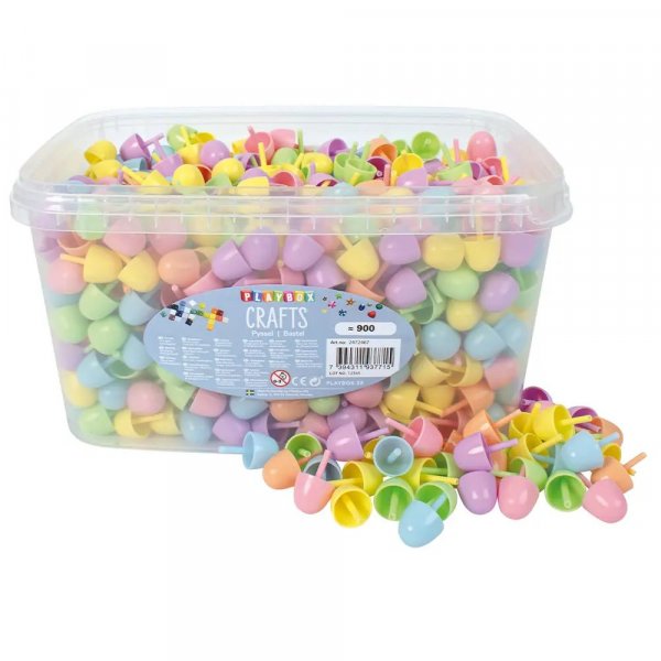 F�rgmosaik Pastell � 20 mm - ca 900 st (1 kg)