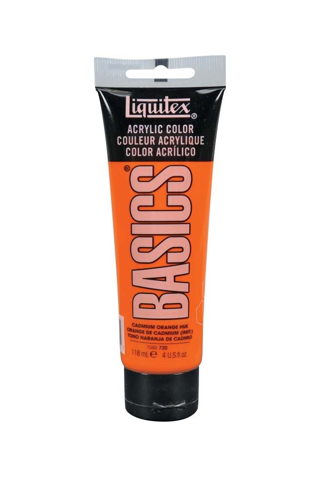 Akrylfärg Liquitex 118 ml - 720 Cadmium orange hue - Akrylfärger, Konstnärsfärger