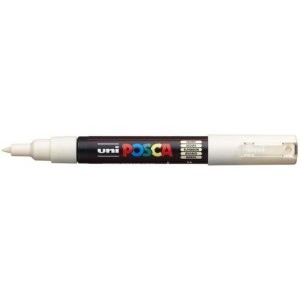 Uni Posca Marker PC-1MC - Elfenbenvit Uni Posca Marker PC-1MC - Elfenbenvit