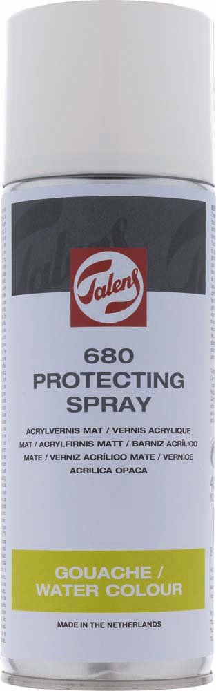 Beskyttelsesspray - 400 ml (spray) - Akvarel-lak, Hobbylack, Fernis og kunstner medier til kunstmaling