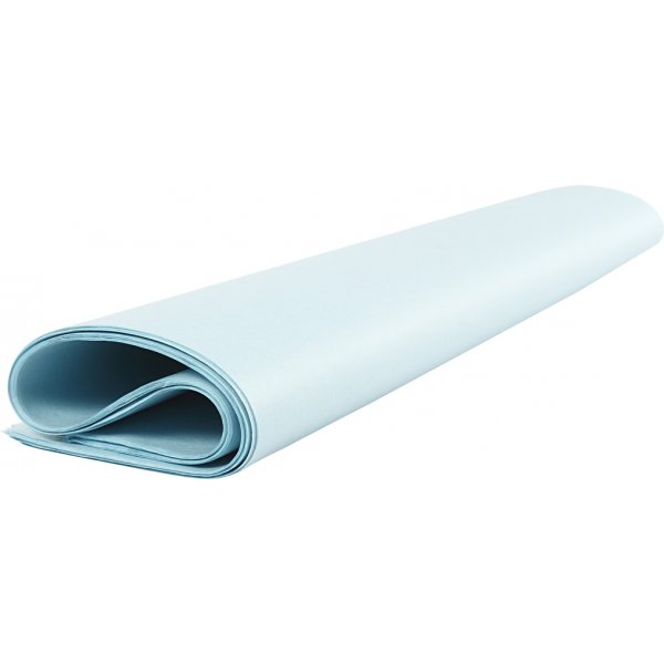 Silkespapper - ljusblå - 50 x 70 cm - 14 g -25 ark Silkespapper - ljusblå - 50 x 70 cm - 14 g -25 ark