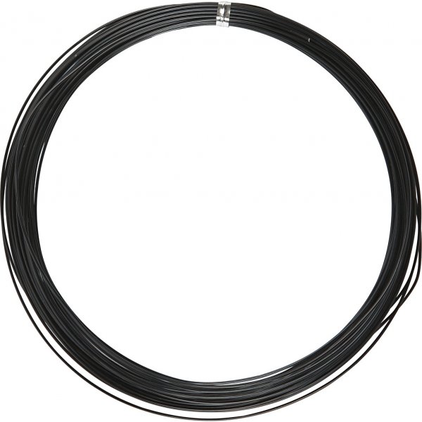 Aluminiumtråd - Ø1 mm - svart - 16 m Aluminiumtråd - Ø1 mm - svart - 16 m