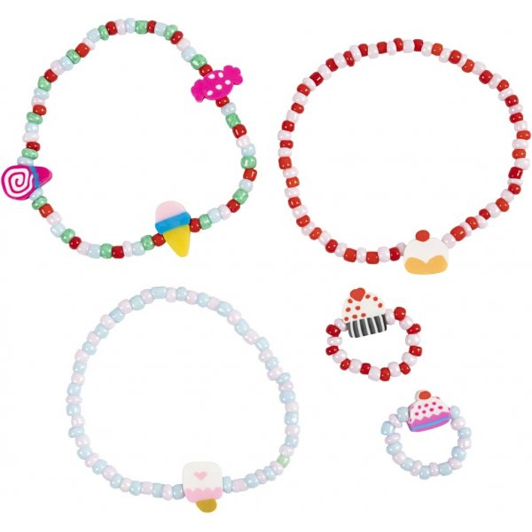 Mini DIY Kit Smycken - Elastiskt armband och ring Mini DIY Kit Smycken - Elastiskt armband och ring