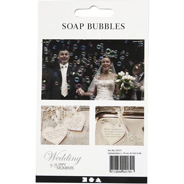 Såpbubblor - 4,5 ml - 6 st Såpbubblor - 4,5 ml - 6 st