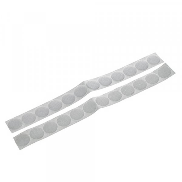 Dkknapper Velcro 12 mm 12-pak