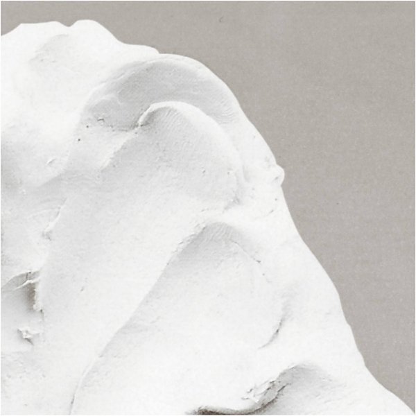 Selvh�rdende ler - hvid - 12 x1000 g