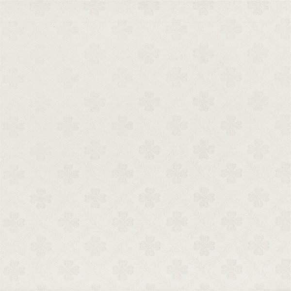 Vaxduk med Pr�glad motiv - Vit