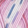 Akrylgarn Sara - Multi rosa/lila 961