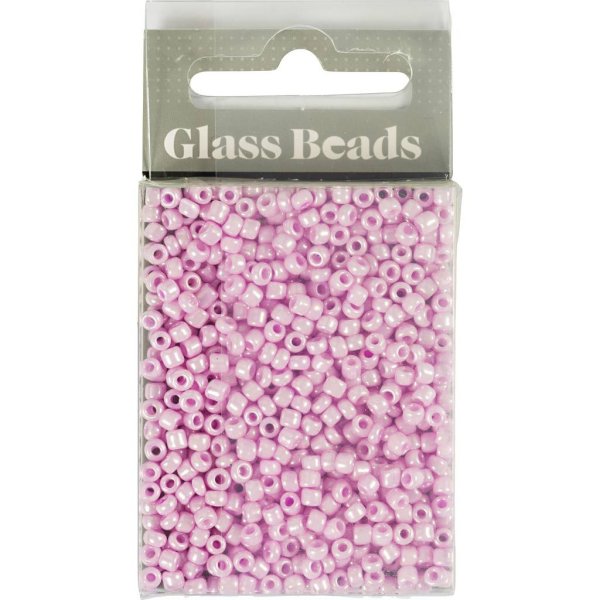 Rocaillepärlor 3 mm Softrosa 25 g Rocaillepärlor 3 mm Softrosa 25 g