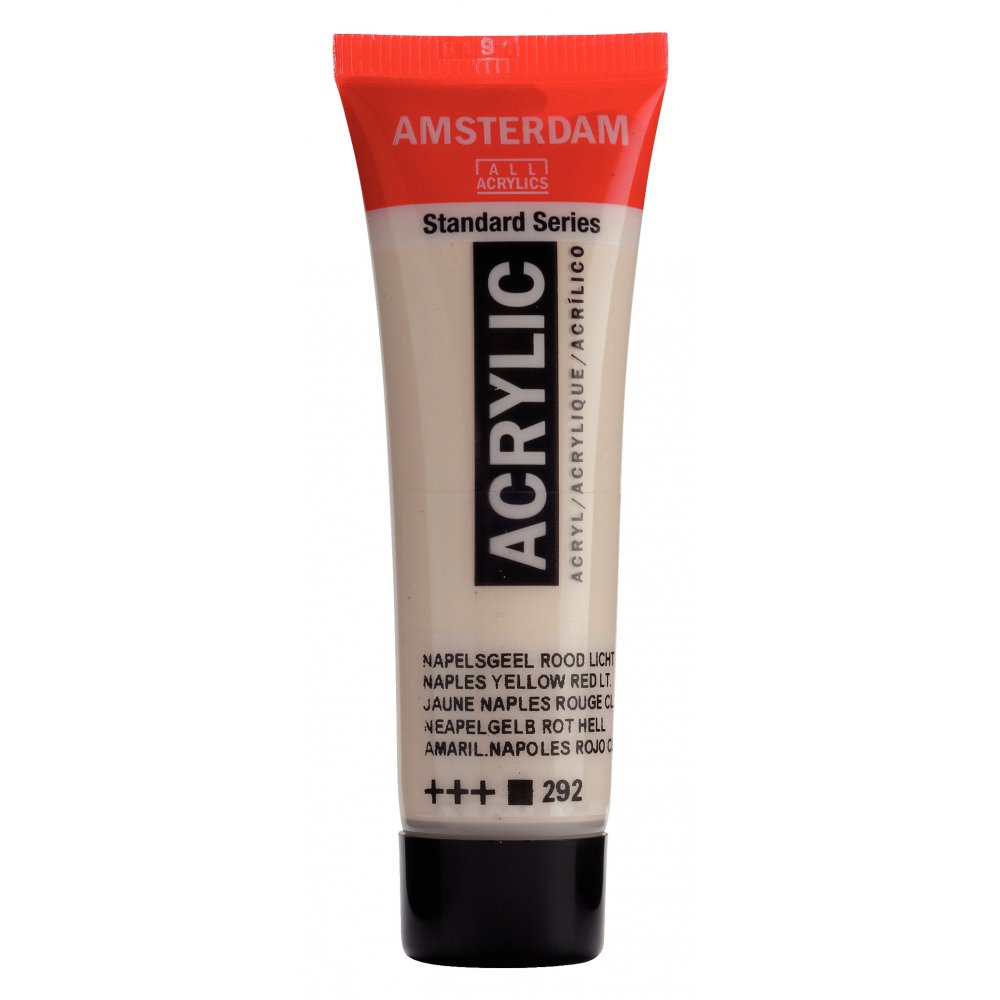 Akrylmaling Amsterdam 20 ml - Napl.Ylw Rd Lt - Akrylfarver, Kunstnerfarver
