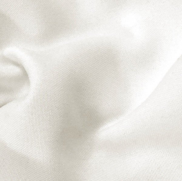 Mode- eller Dekorstof Universal Cremehvid - 150 cm - Polyester stof, Polyesterstof & nylonstof, Stof