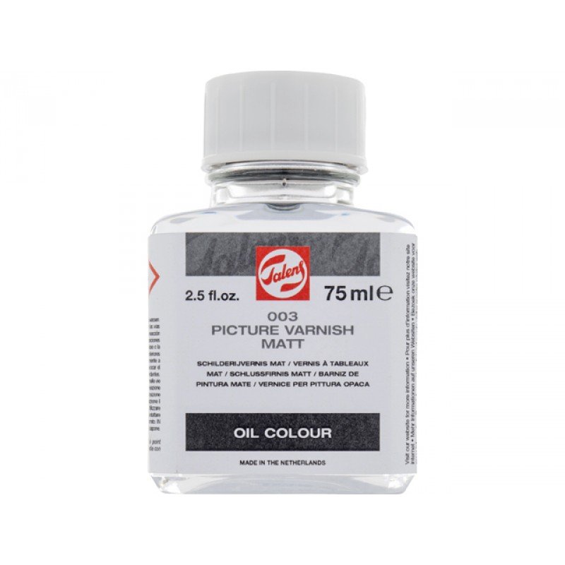 Lak mat - 75 ml - Oliefarve lak / lak, Hobbylack, Fernis og kunstner medier til kunstmaling