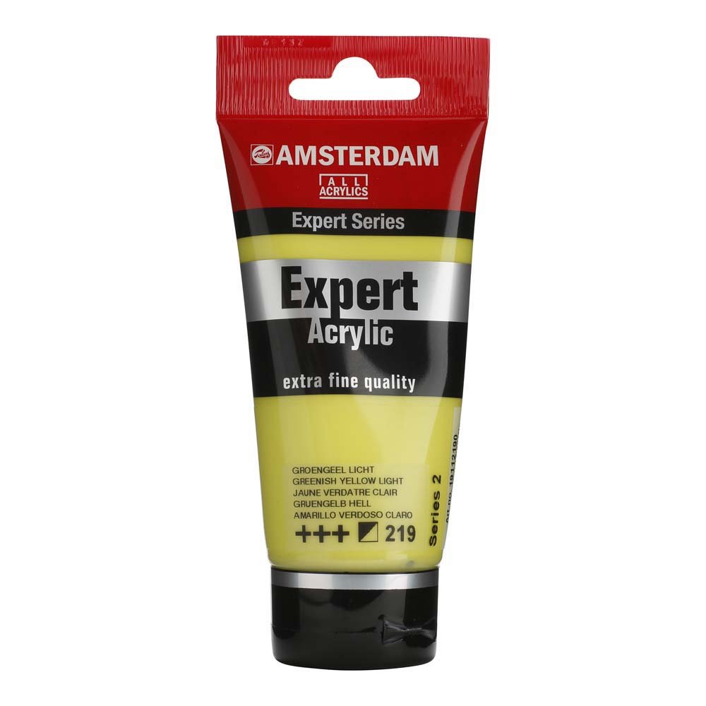 Amsterdam Acrylic Expert - 75 ml Grønlig Gul - Akrylfarver, Kunstnerfarver