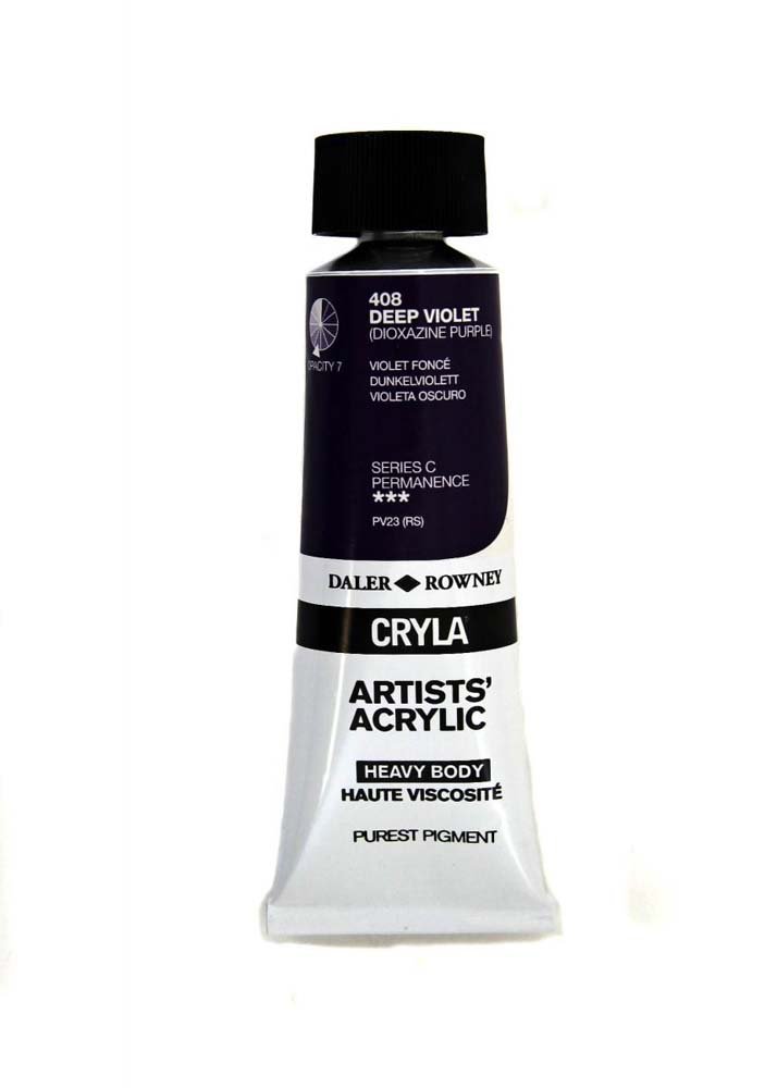 Akrylfärg Cryla 75ml - Deep Violet - Akrylfärger, Konstnärsfärger