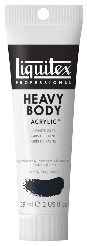 Akrylfärg Heavy Body Liquitex 59 ml - 310 Payne’s gray - Akrylfärger, Konstnärsfärger