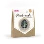 Punch needle-kit med monstera blad, 20 cm