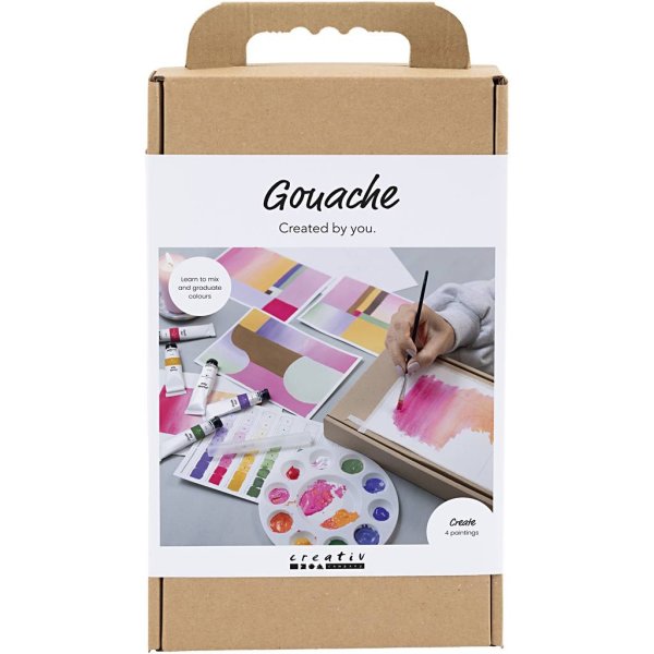 DIY-sæt Gouache-malerier blandede farver DIY-sæt Gouache-malerier blandede farver